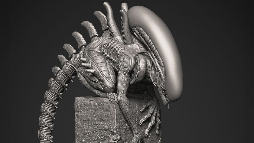 Kevin C. Sepulveda Alien 3D art