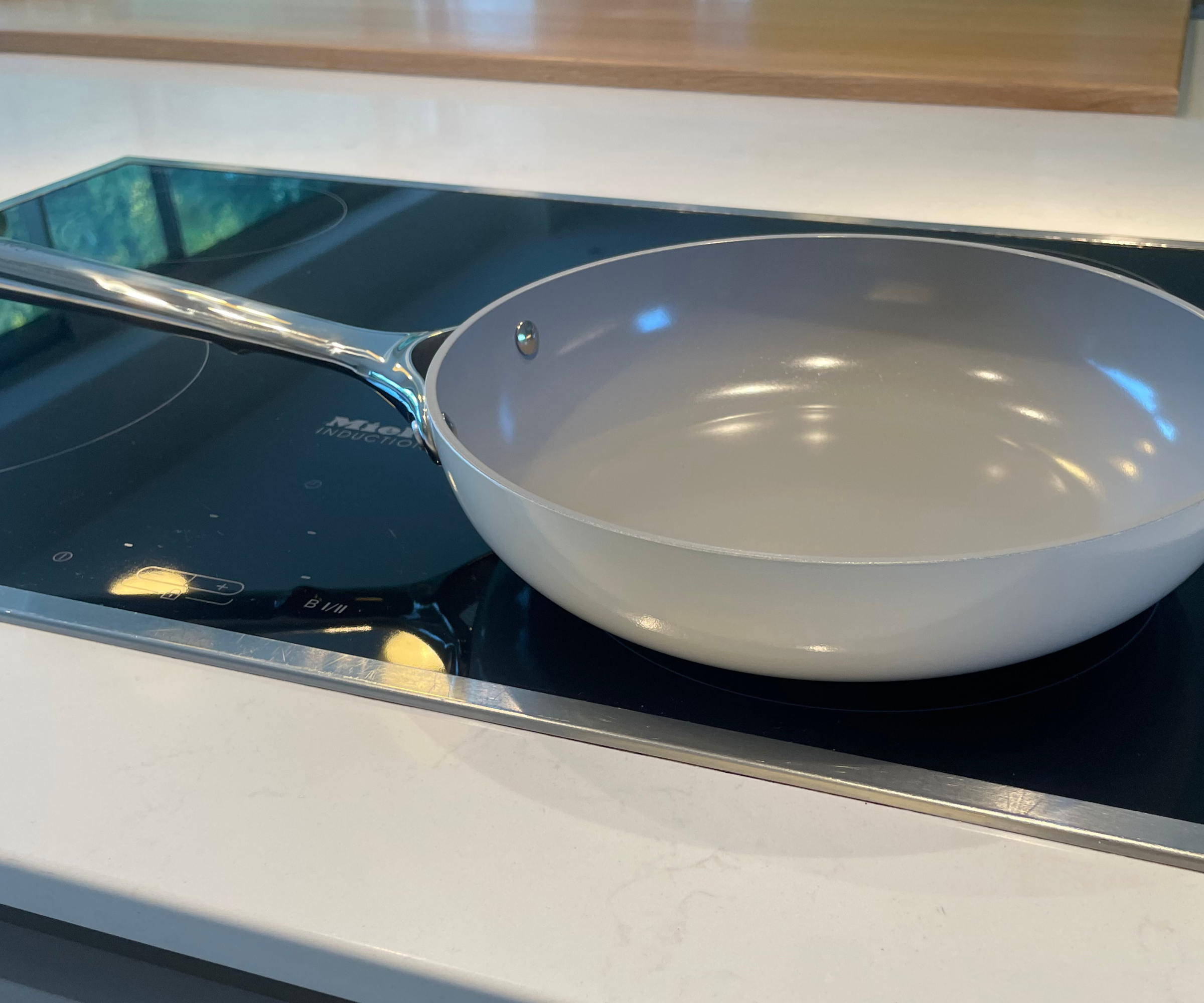 Caraway Ceramic Non-stick pan on my induction stove