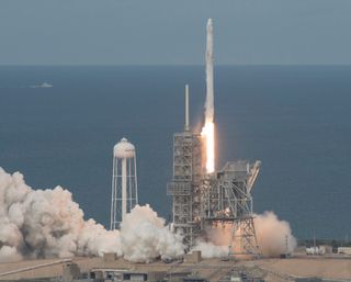 First Used Dragon Blasts Off