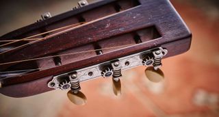 1928 Martin 00-42: this small-bodied acoustic is in perfect playing condition and is an excellent example of pre-war Martin.