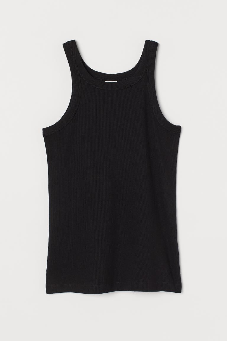 Ribbed Vest Top