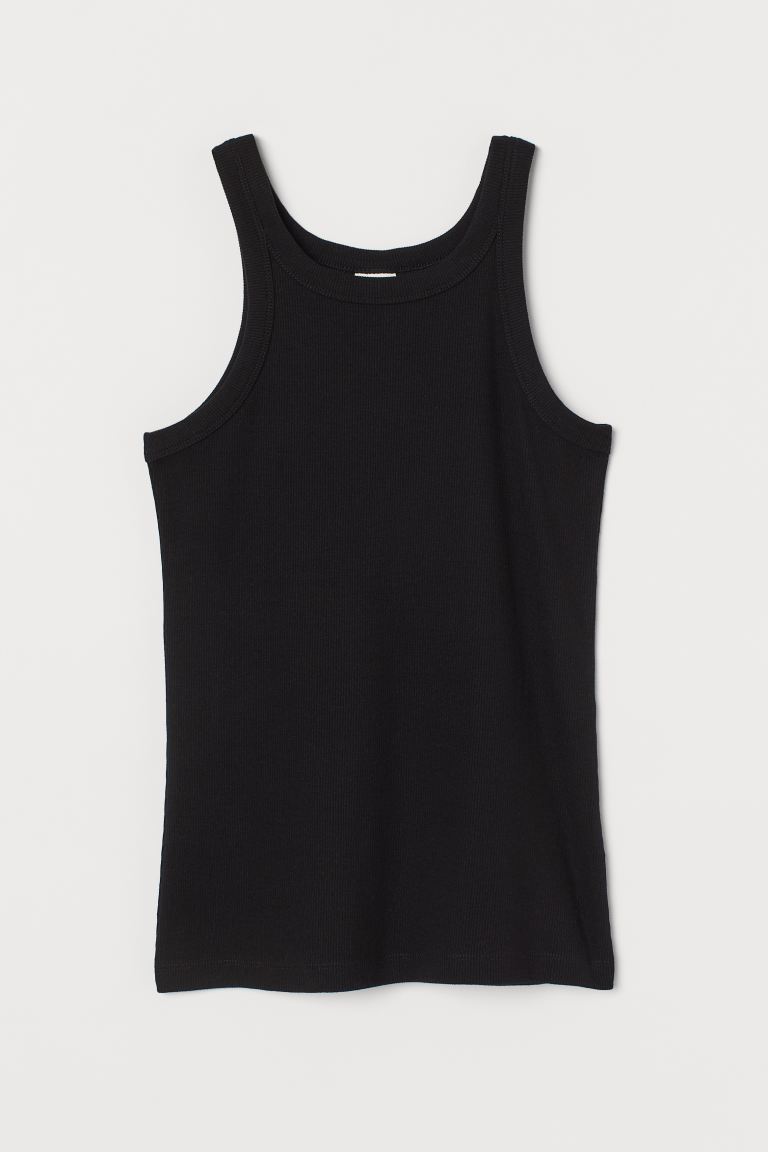 Ribbed Vest Top