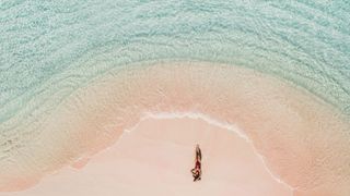 Pink Beach, Komodo Island, Indonesia