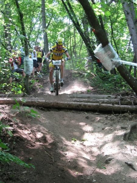 Oleksandr Gerashchenko ended up abandoning the race.