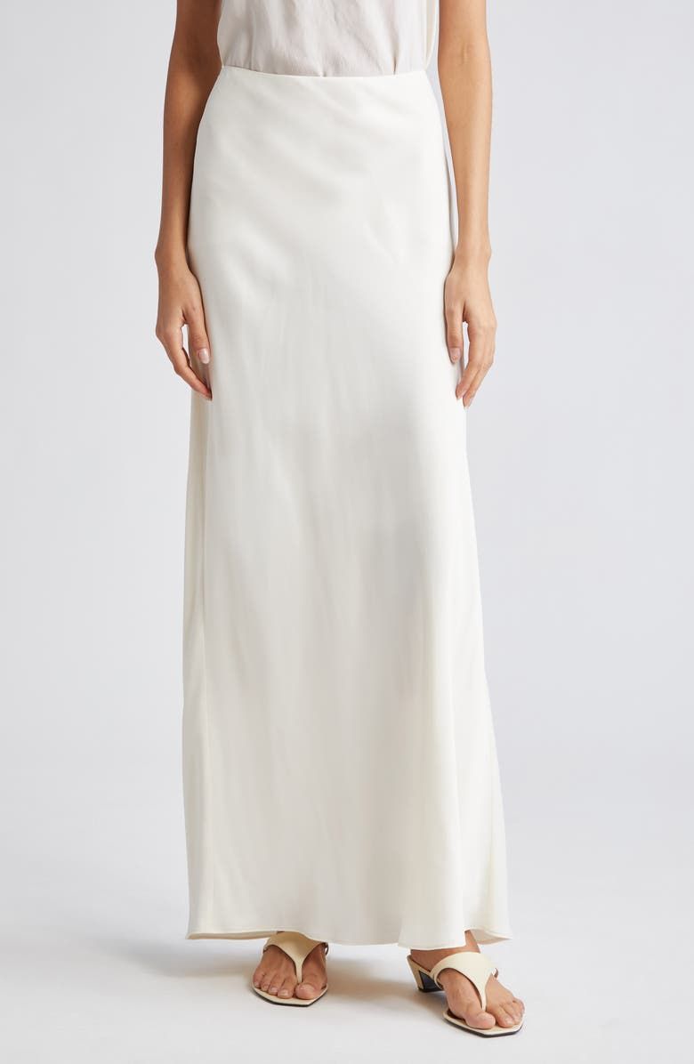Satin Maxi Skirt