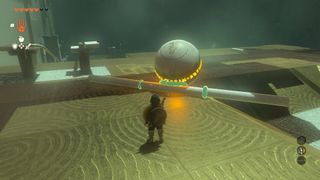 Zelda Tears of the Kingdom Runakit Shrine second railing puzzle solution