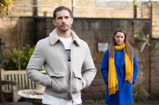 Brody Hudson and Sienna Blake in Hollyoaks
