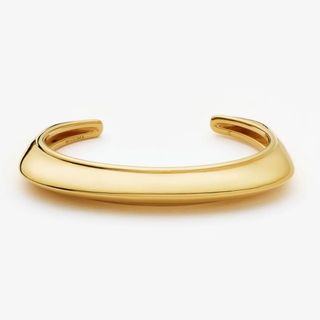 Hera Dome Statement Cuff Bracelet | 18ct Gold Plated