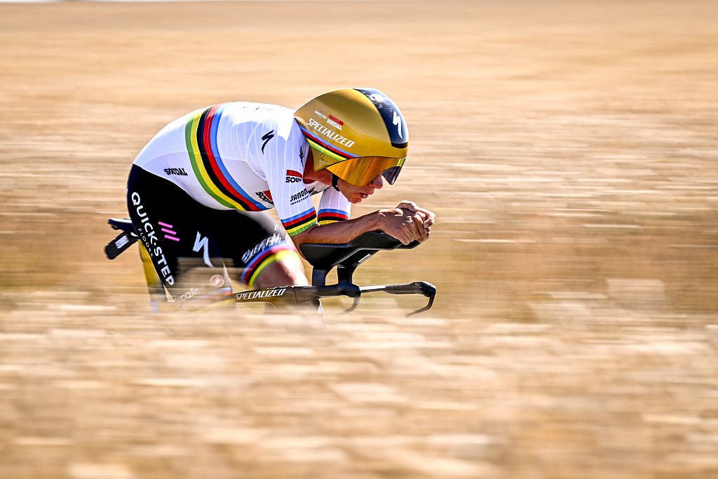 Remco Evenepoel during stage 5