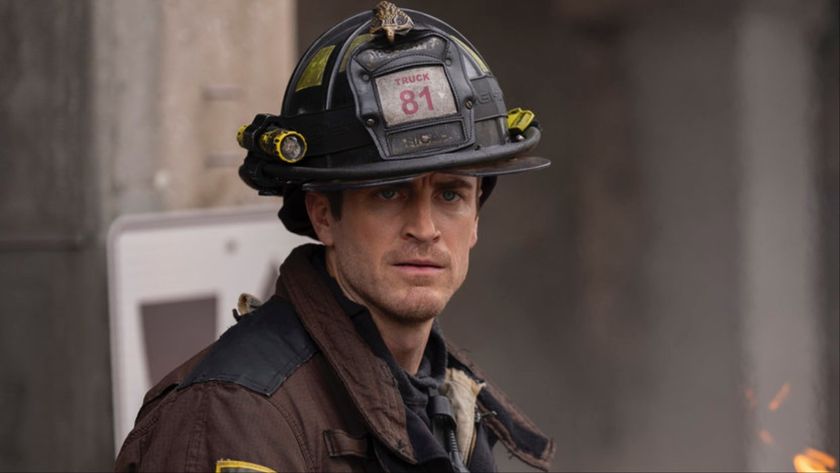 Jake Lockett as Sam Carver on Chicago Fire Season 13