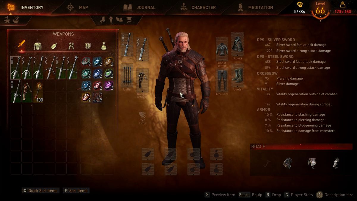 mod] The Witcher: Black Edition - UI & HUD Redesign