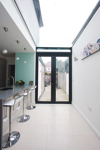 Single storey rear extension ideas: IQ Glass kitchen extension