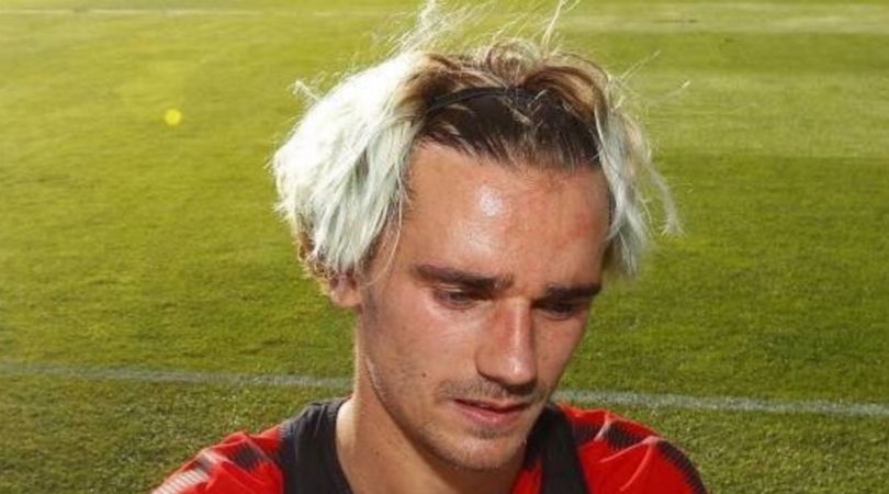 Antoine Griezmann Returns To Atletico Madrid With Bizarre New Hairstyle Fourfourtwo