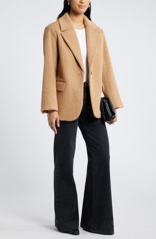 Textured Blazer