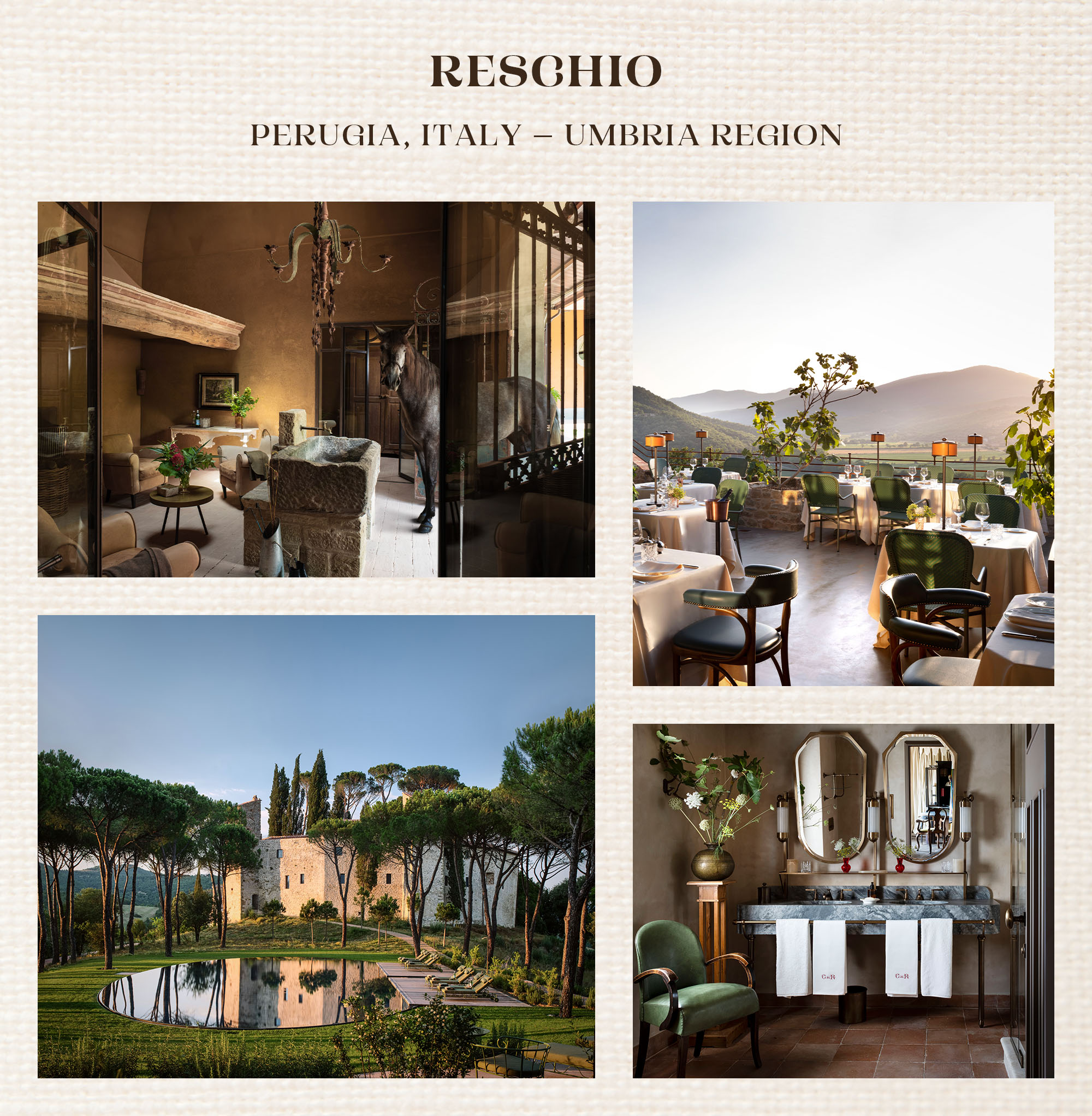 Reschio Hotel