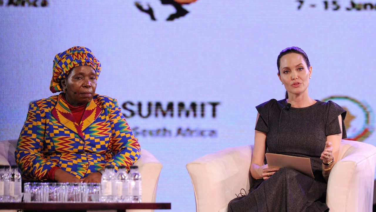 Nkosazana Dlamini-Zuma &amp; Angelina Jolie