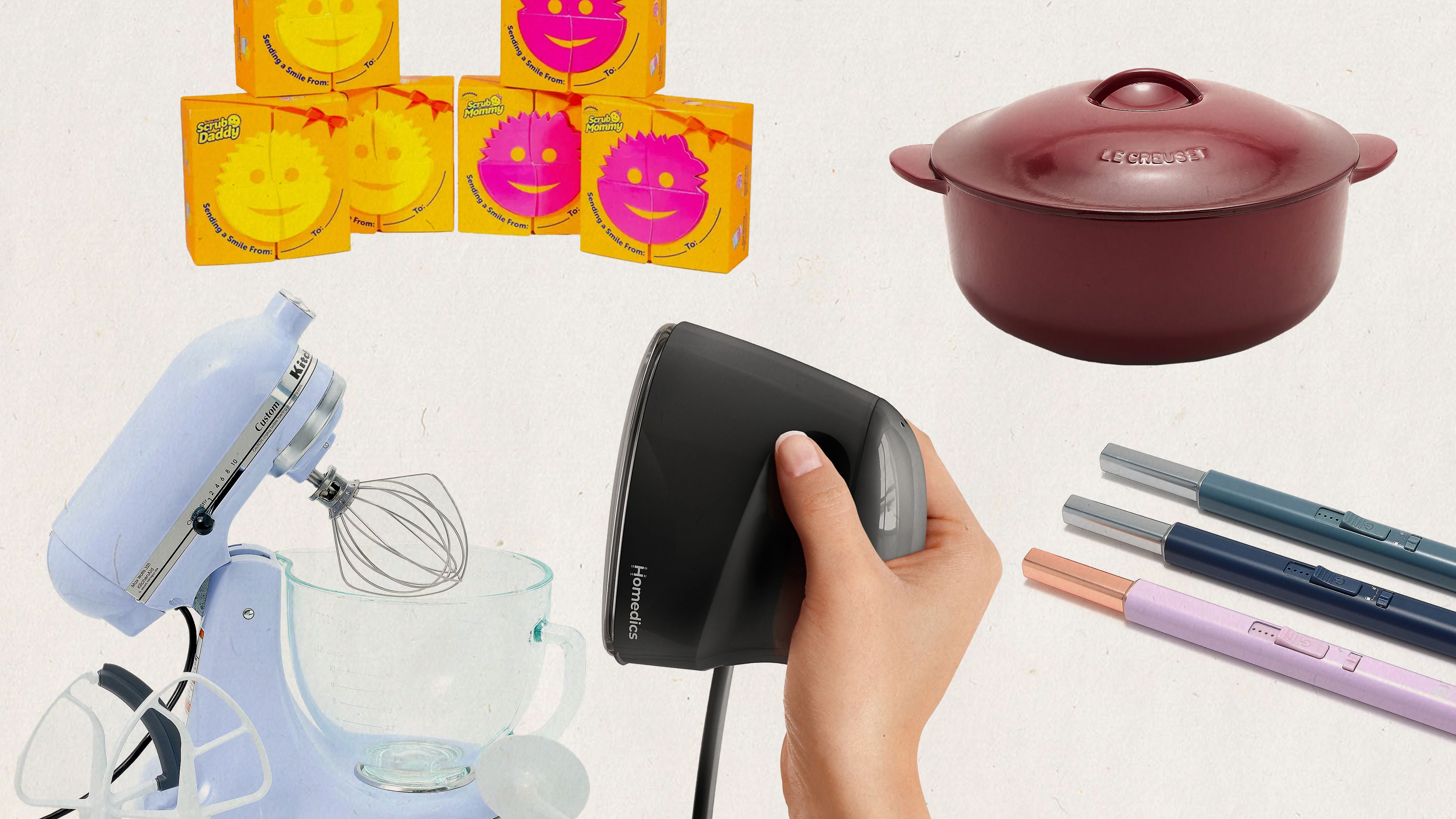 Collage Image of Holiday Home and Kitchen Gifts From QVC