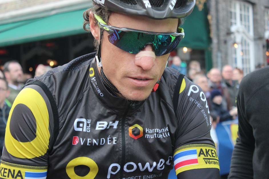 Sylvain Chavanel came close to winning the Tour of Flanders in 2011