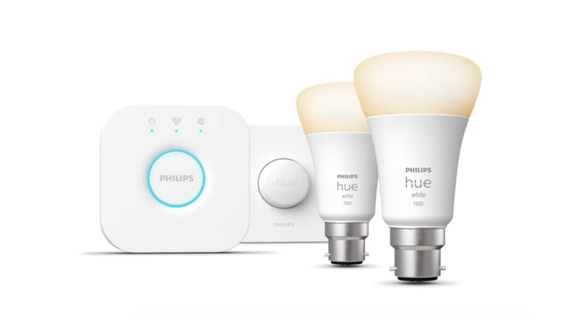 Philips Hue B22 smart bulb starter kit
