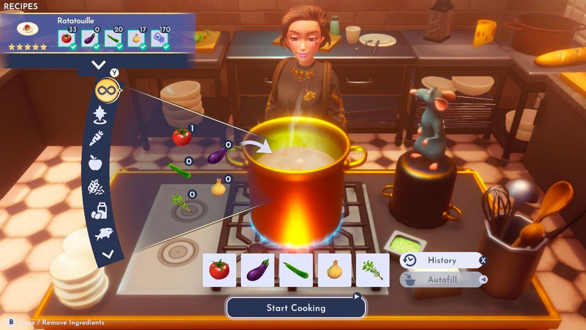 How to make the ratatouille recipe in Disney Dreamlight Valley ...