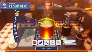 Making ratatouille in Disney Dreamlight Valley with Remy