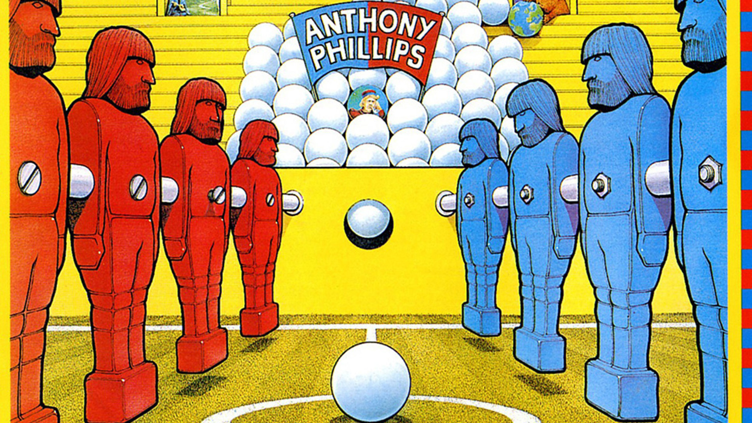 Anthony Phillips cover art for Sides