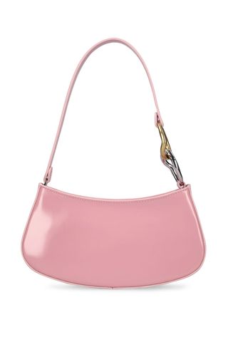 Staud Ollie patent leather shoulder bag