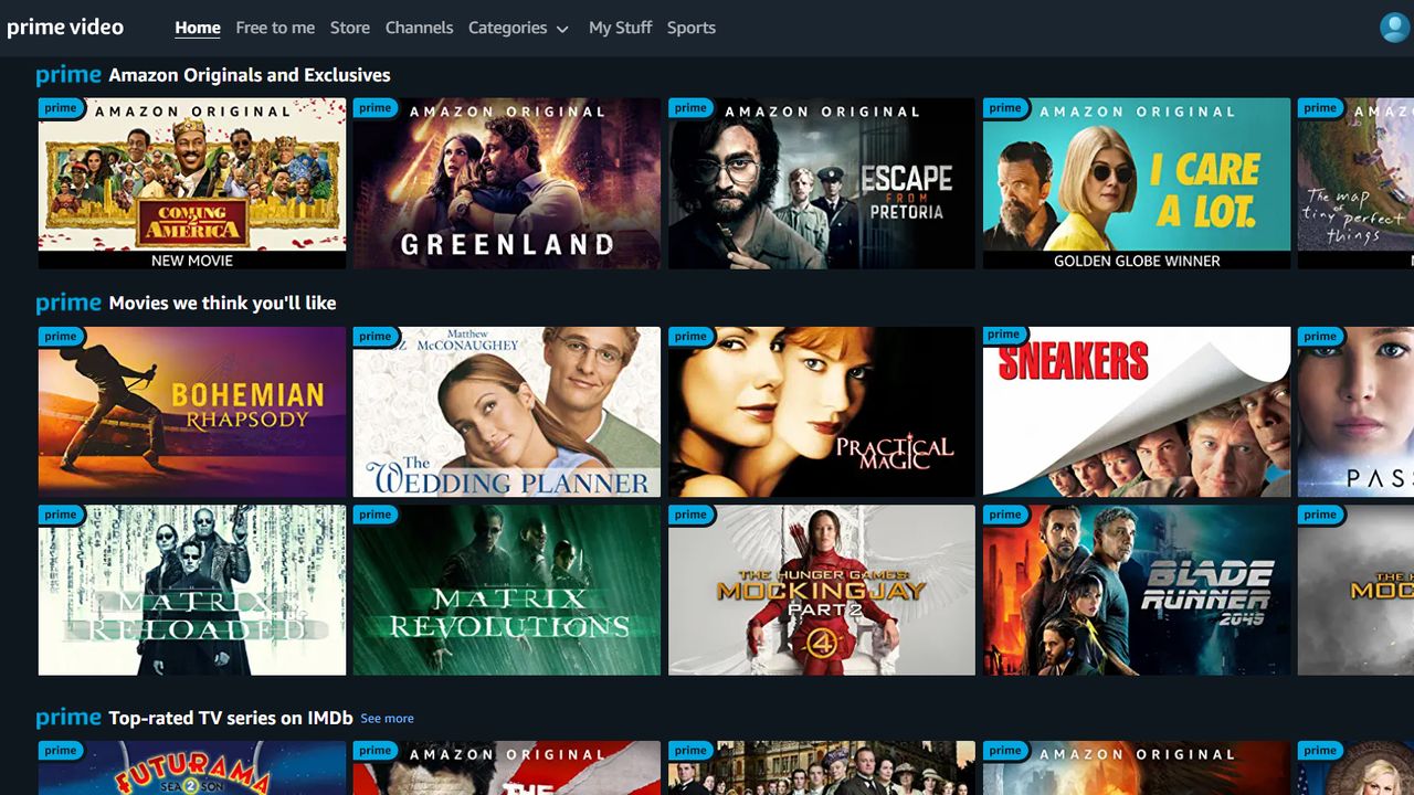 Amazon Prime Video The Icon Film Channel