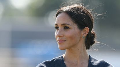 Meghan, Duchess of Sussex attends the Sentebale ISPS Handa Polo Cup at the Royal County of Berkshire Polo Club on July 26, 2018 in Windsor, England