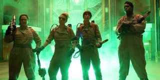 The cast of the 2016 Ghostbusters reboot