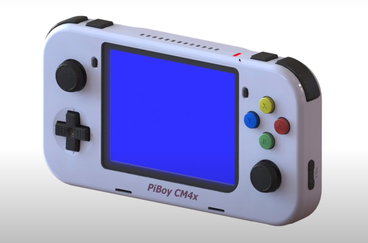 Renders of the new Experimental Pi handheld consoles