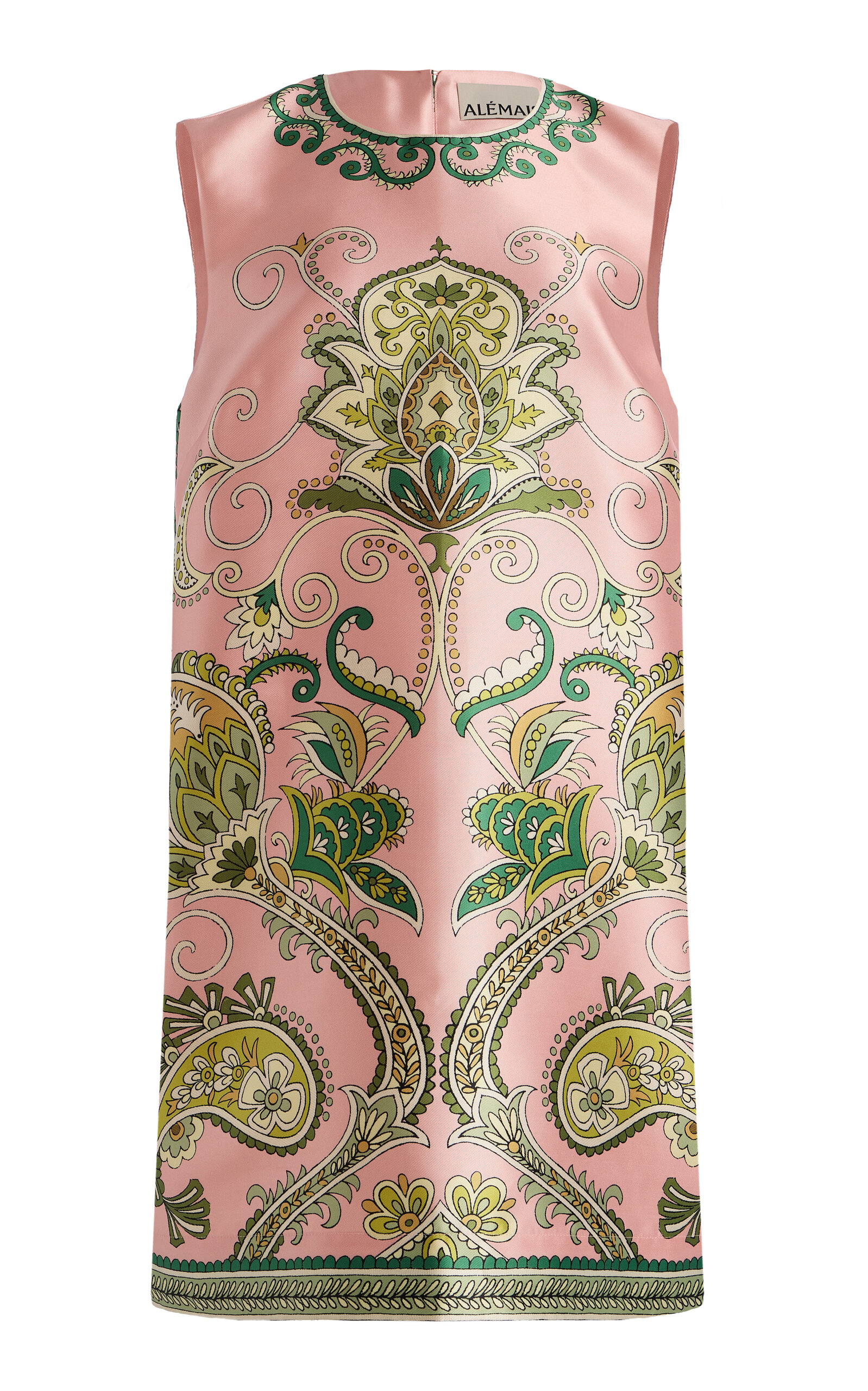 Exclusive Marion Printed Twill Mini Dress