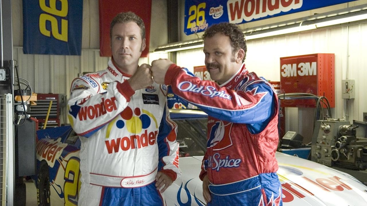 Will Ferrell and John C. Reilly in Talladega Nights.