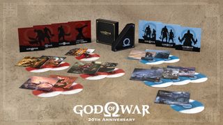 God of War 20th anniversary vinyl box set.