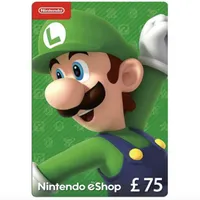 Nintendo Store Gift Card - &pound;75