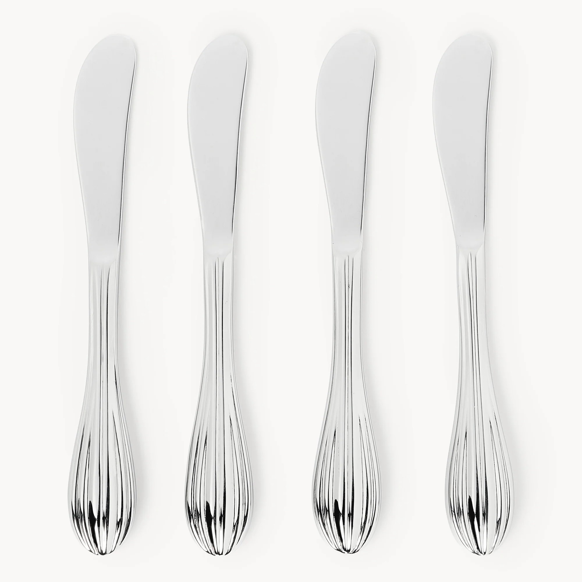 Victoria Beckham Isla Stainless Steel Butter Knives, Set of 4