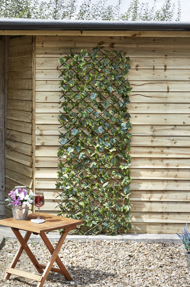 Look to Aldi for garden screen ideas transform your outdoor space