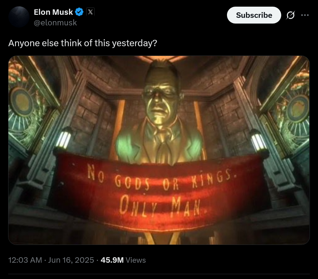 Anyone else think of this yesterday?