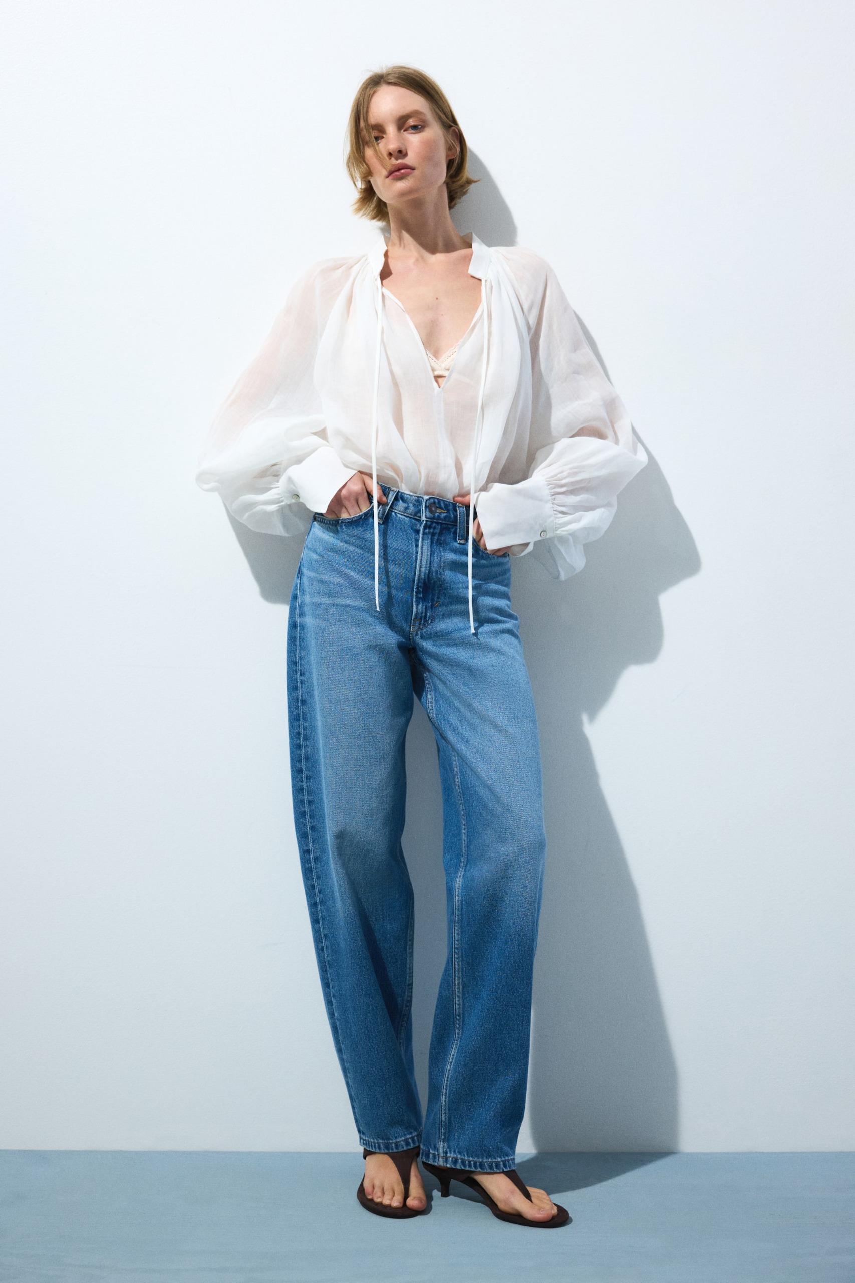 Barrel High Waist Jeans