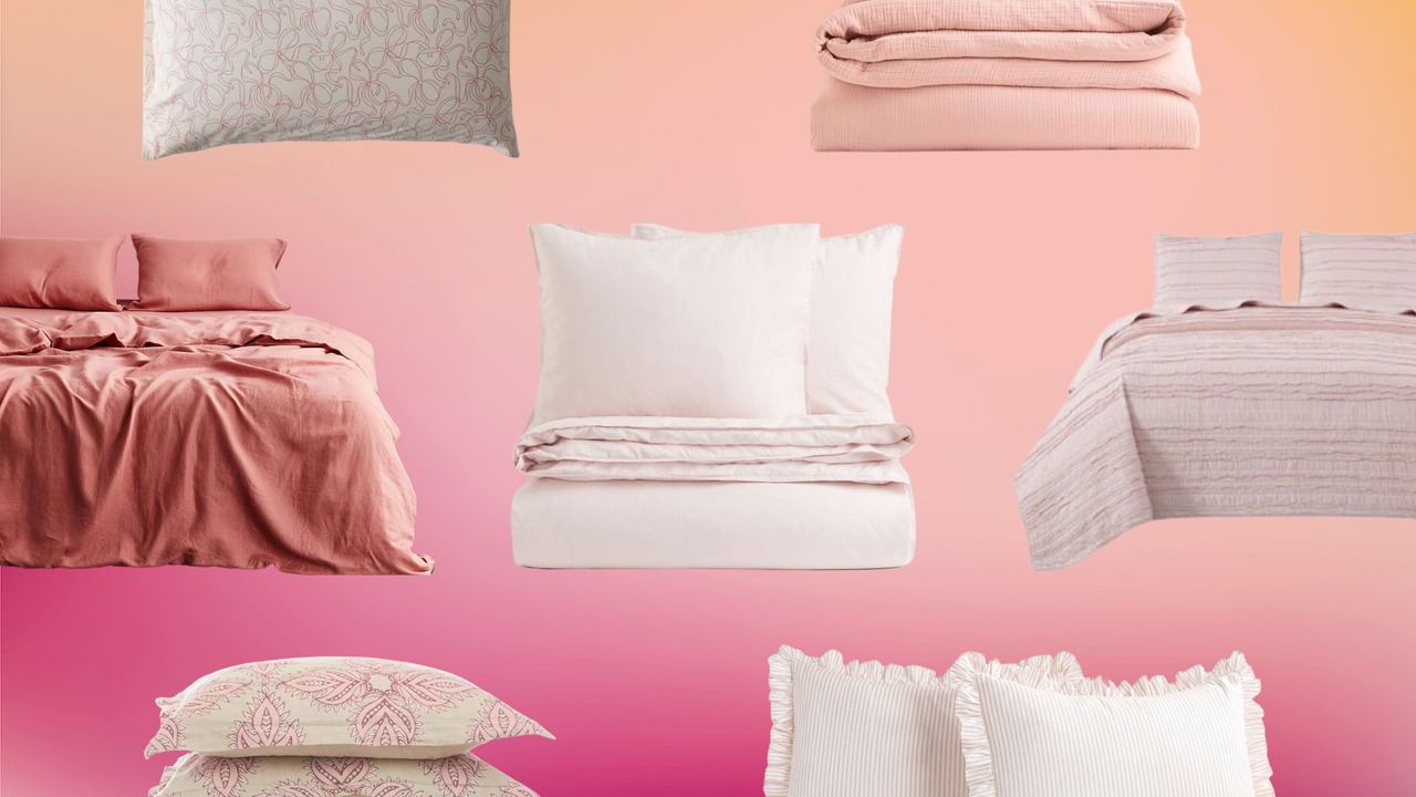 pink best bedding headers