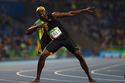 Usain Bolt at the Rio Olympics
