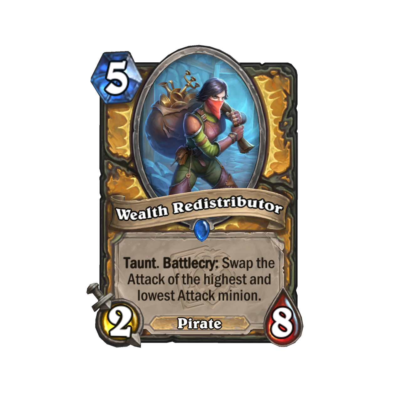 Cards from Hearthstone's The Deadmines set.