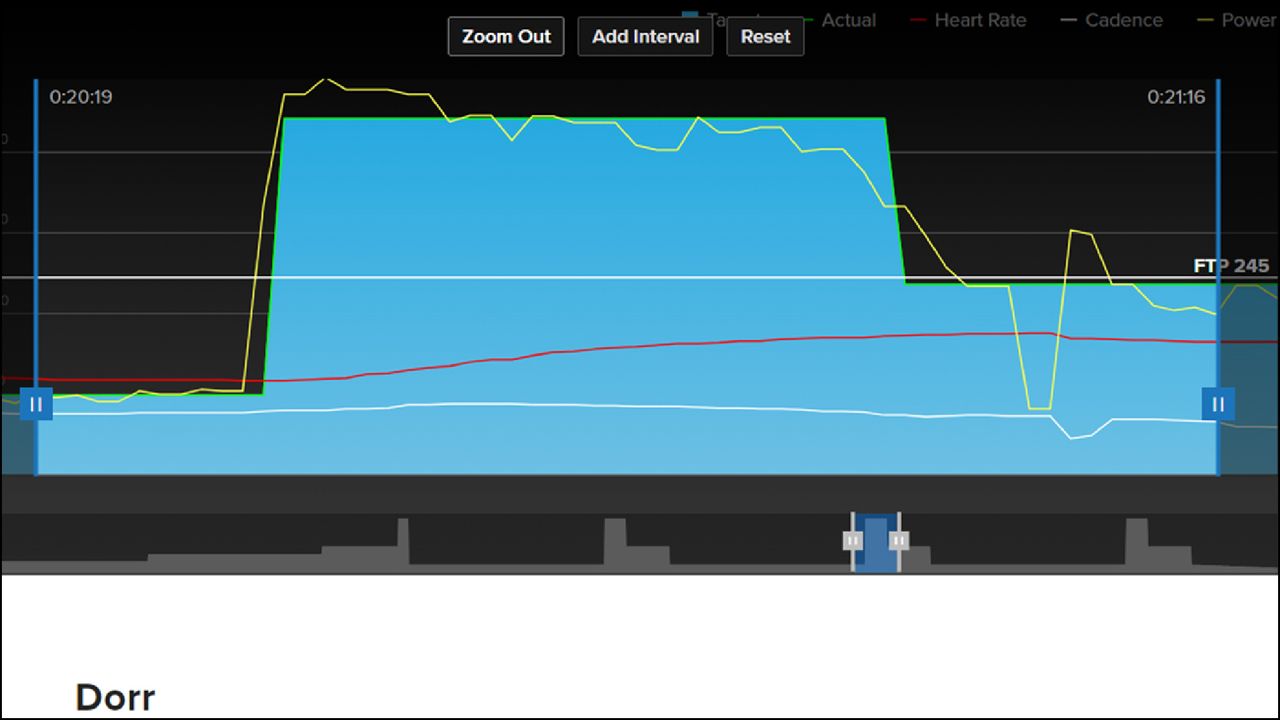 Wahoo Kickr Core Zwift One Trainerroad detail