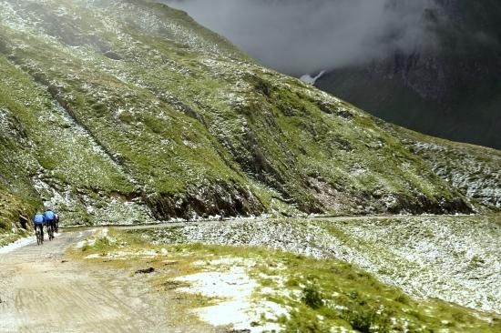 Snow fell to quite low altitudes.