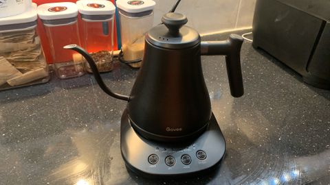 Govee Smart Kettle on the author's kitchen counter