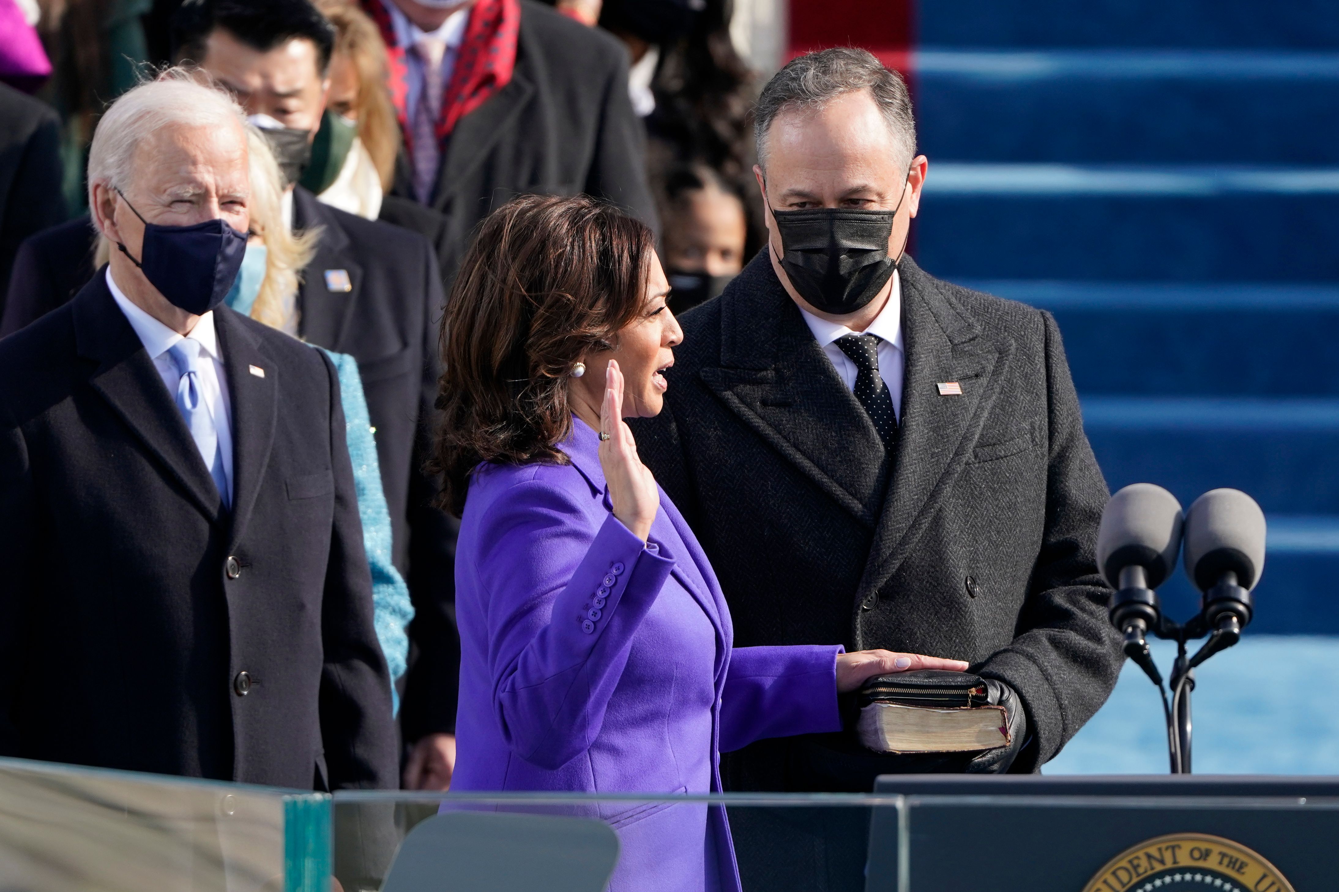 The hidden message behind Kamala Harris' inauguration outfit | Woman & Home