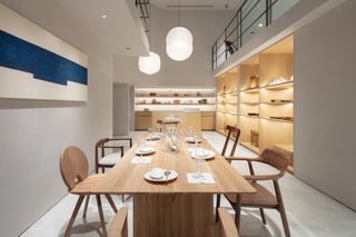 Conran Shop tokyo: dining table and chairs