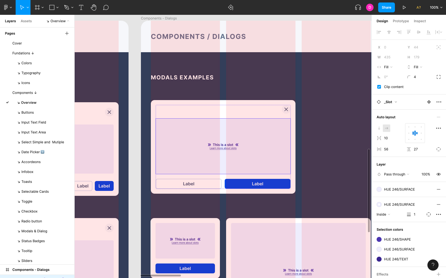 Mockup created with Figma, one of the best web design software tools