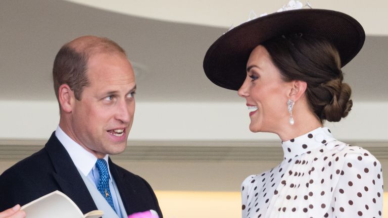 Kate Middleton and Prince William Ascot