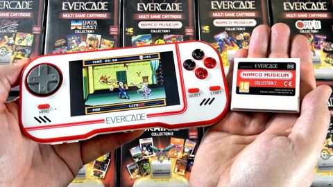 Evercade retro console handheld